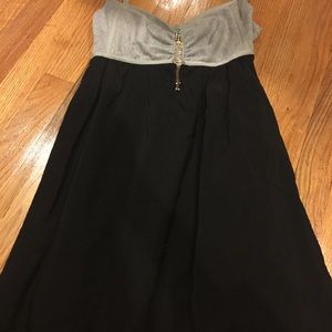 NWT Grey/Black Garcia Fashion S/L Dress
